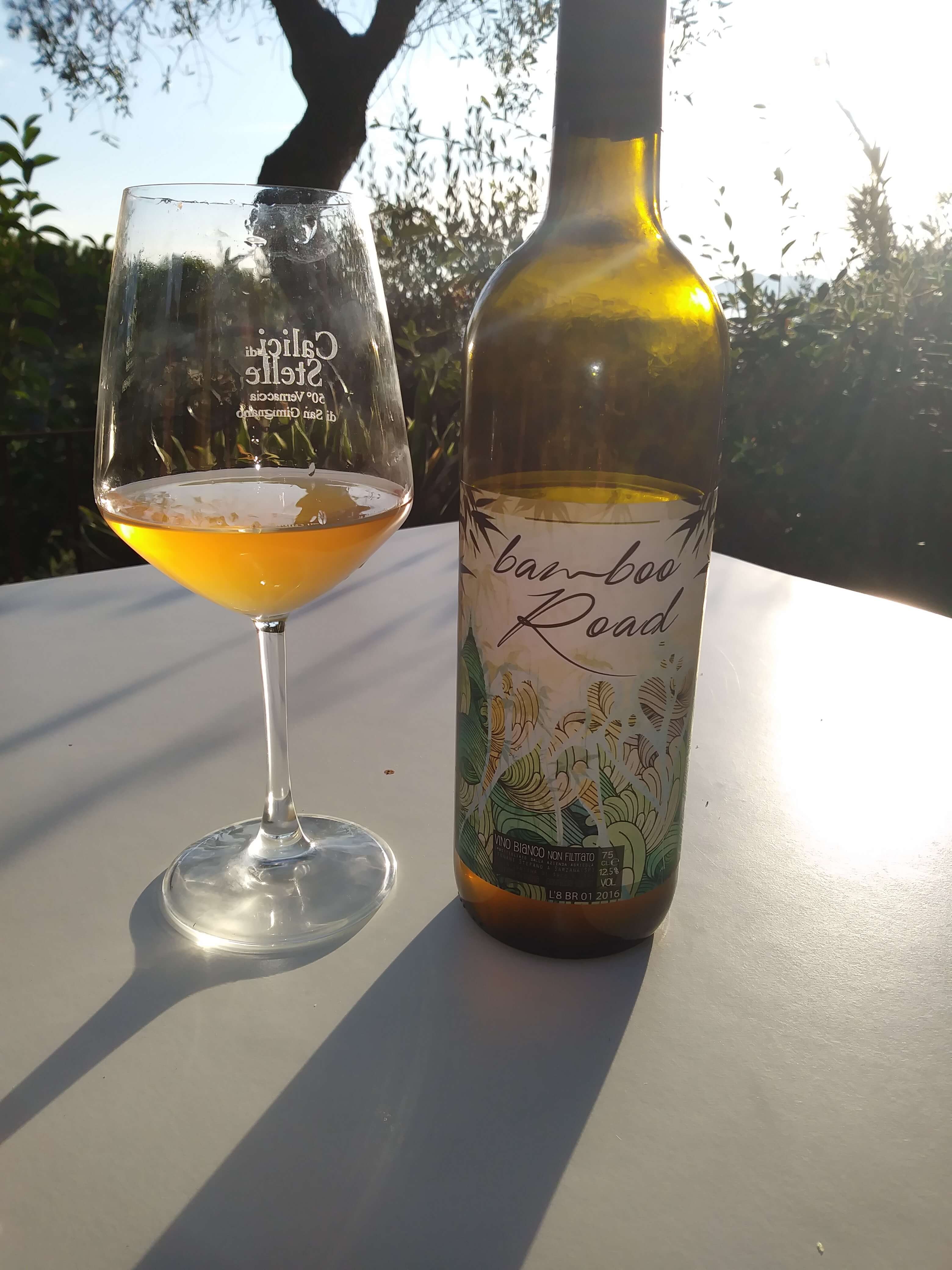 oranje wijn Stefano Legnani Vermentino