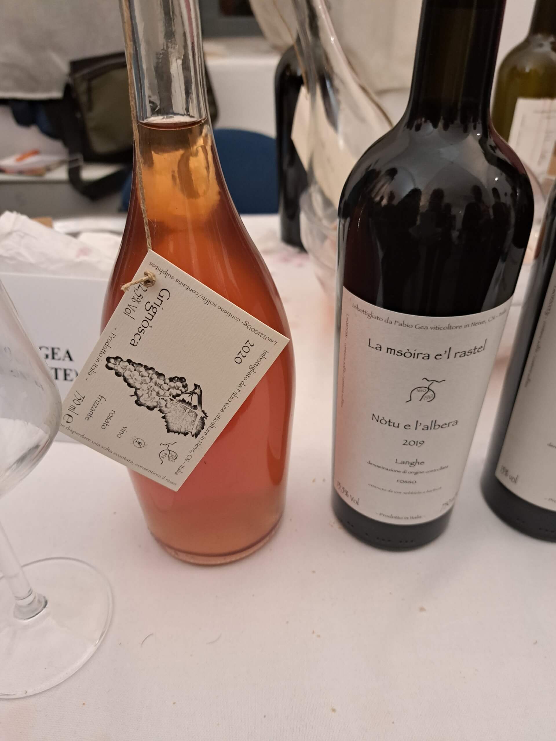 Fabio Gea's rosato frizzante