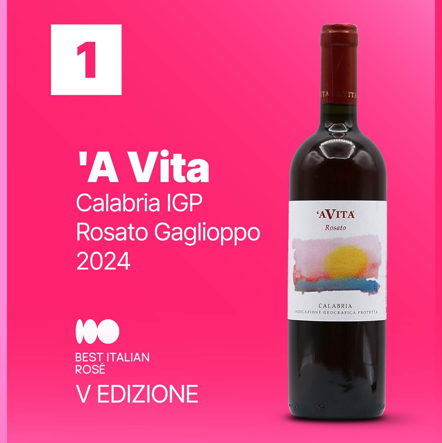 A'Vita Gaglioppo Rosato