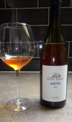 Oranjewijn Ageno La Stoppa,  Malvasia di Candia aromatica