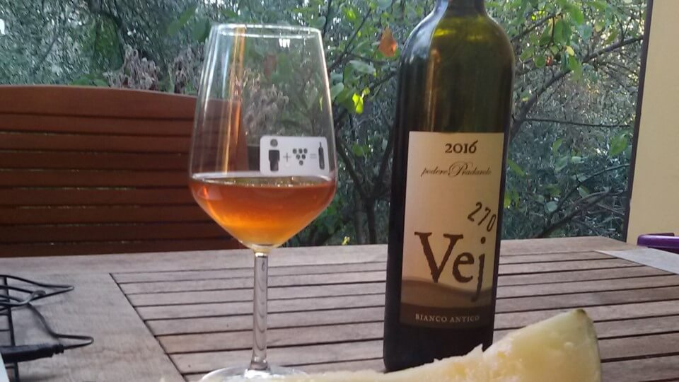 Vej Malvasia bianco antico Pradarolo oranje